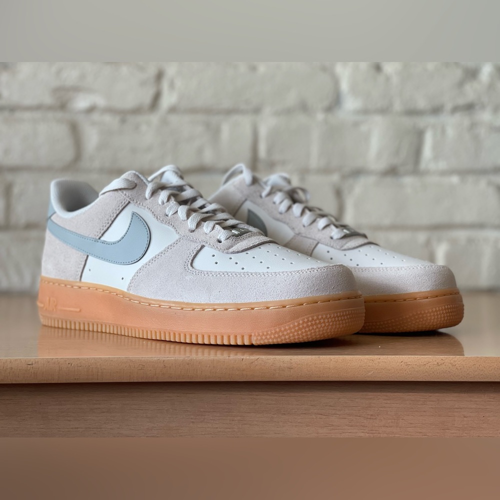 Nike Air Force 1 Low '07 LV8 Phantom Light Smoke Gum FQ8714-002 Men Size 14 & 13 - Picture 4 of 10